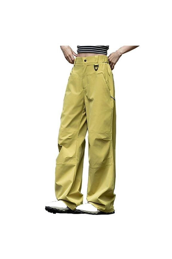 Women's Pants, Women's Cargo Pants Stylish Waterproof Hiking Pants Lightweight Windproof Breathable Outdoor Trousers for Fishing