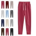 thumbnail image 1 of Women's Pants with Deep Pockets Pants 7/8 Stretch Ankle Sweat Pants for Golf, Athletic, Lounge, Travel, Work, Joggers Pants Pants for Women, 1 of 4