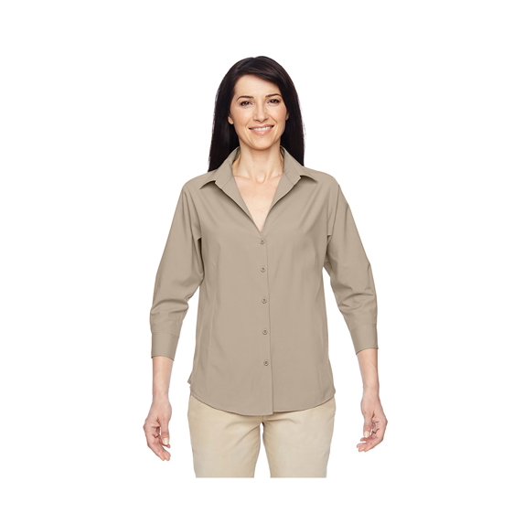 Women's' Paradise Three-Quarter Sleeve Perfromance Shirt, Style M610W