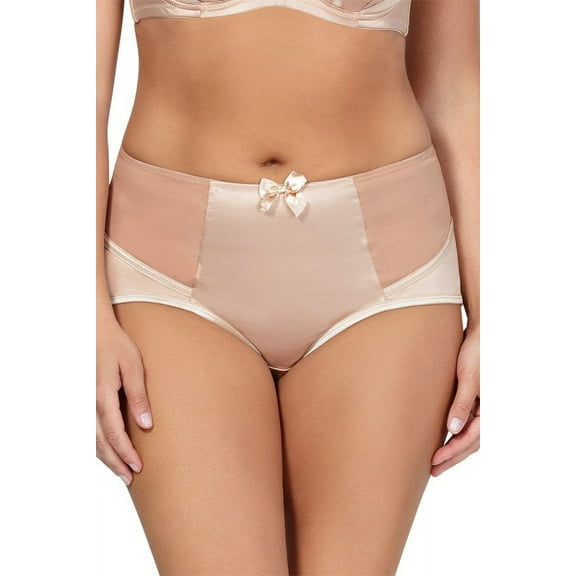 Women's Parfait 6917 Charlotte High Waist Brief Panty (True Nude M)