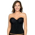 thumbnail image 1 of Women's Parfait P5017 Elissa Low-Back Bustier Bra (Black 32D), 1 of 6