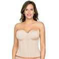 thumbnail image 1 of Women's Parfait P5017 Elissa Low-Back Bustier Bra (European Nude 36F), 1 of 6