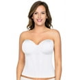thumbnail image 1 of Women's Parfait P5017 Elissa Low-Back Bustier Bra (Pearl White 38B), 1 of 6