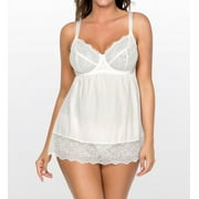 Womens Parfait P5018 Elissa Unlined Wire Babydoll Pearl White 30DD