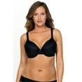 thumbnail image 1 of Women's Parfait P5251 Aline Shadow-Striped Underwire T-Shirt Bra (Black 34E), 1 of 5
