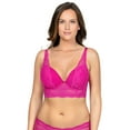 thumbnail image 1 of Women's Parfait P5351 Sandrine Plunge Longline Bra (Wild Pink 34D), 1 of 11