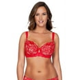 thumbnail image 1 of Women's Parfait P5392 Marion Unlined Multi Part Cup Wire Bra (Tango Red 42GG), 1 of 8