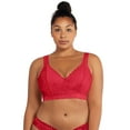 thumbnail image 1 of Women's Parfait P5482 Adriana Lace Bralette with J-Hook (Racing Red 34H), 1 of 5