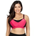 thumbnail image 1 of Women's Parfait P5541 Convertible Underwire Sports Bra (Claret Red 34G), 1 of 9