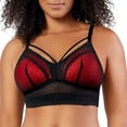 thumbnail image 1 of Parfait Mia Wire-Free Full Bust Padded Bra, Black, 40DDD, 1 of 6