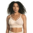 thumbnail image 1 of Women's Parfait P6011 Mia Dot Wire Free Padded Mesh Bralette (Cameo Rose 38B), 1 of 4