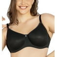 thumbnail image 1 of Women's Parfait P60921 Pearl Seamless Minimizer Bra (Black 34D), 1 of 6