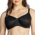 thumbnail image 1 of Parfait Pearl Minimizer Full Bust Padded Bra, Black, 38DD, 1 of 7