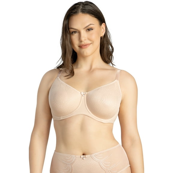 Women's Parfait P60921 Pearl Seamless Minimizer Bra (Cameo Rose 40C)