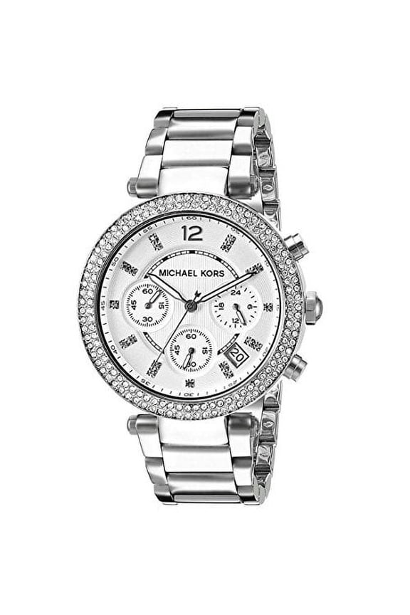 Women's Parker Silver-Tone Watch MK5353
