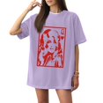 thumbnail image 1 of Women's Parton Country Music T-shirt Unisex Graphic Dolly T-shirts Short Sleeve Round Neck Tee for Vintage Country Music Tribute,(S), 1 of 5