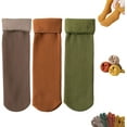 thumbnail image 1 of Women's Party Stockings Women's Thermal Winter Stockings Thick Opaque Thigh High Socks Warm Knitted Over The Knee Socks Stockings, 1 of 5