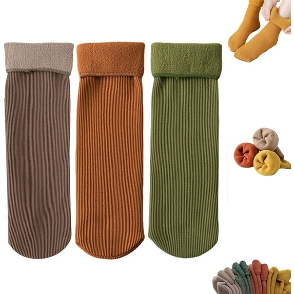 Women's Party Stockings Women's Thermal Winter Stockings Thick Opaque Thigh High Socks Warm Knitted Over The Knee Socks Stockings