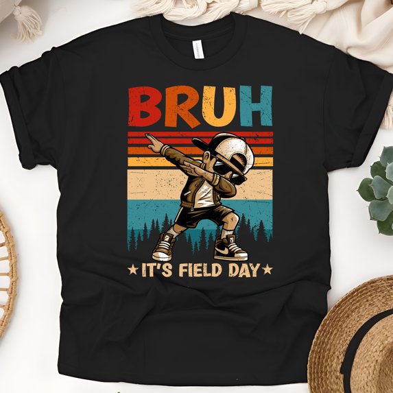 Women's Pastel Bunny Graphic T-Shirt with Bow Design, Black, Size L