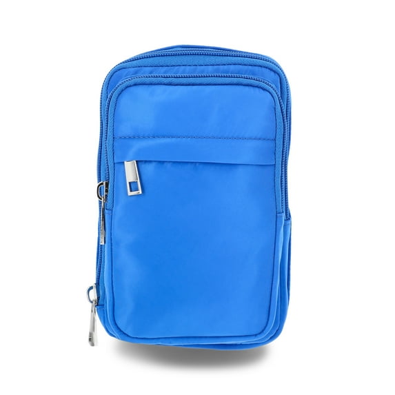 Women's Patriotic Square Sling Bag, Blue Morpho