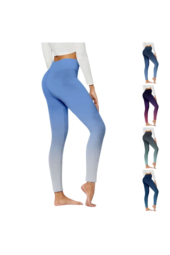 Women's Patterned Exercise Leggings Flexible Slim Fit Yoga Pants for Training and Casual Wear
