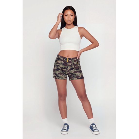 Women's Patterned Hyper Stretch Shorts