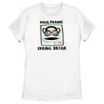 thumbnail image 1 of Women's Paul Frank Spring Break Julius the Monkey  Graphic Tee White Large, 1 of 4