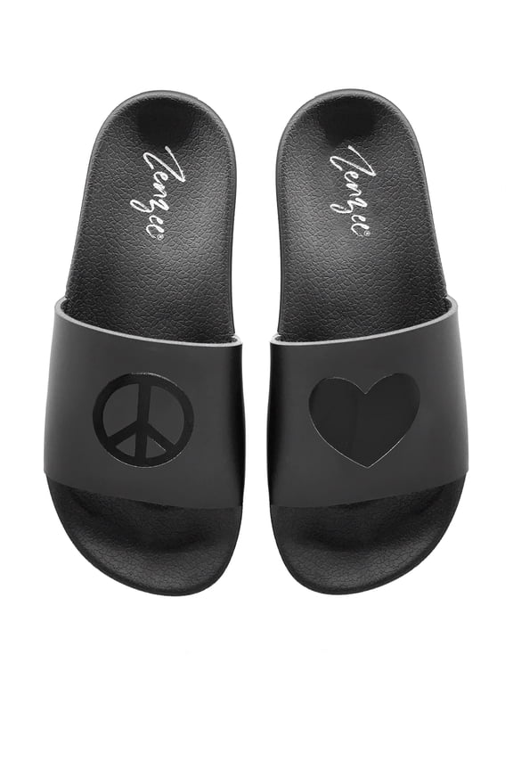 Women's Peace & Love Pool Slide Sandals