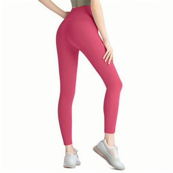 Women's Peach Gymfit Yoga Pants High Waist Hip Lift Elastic Naked Feeling Leggings Tight Slimming Quick Dry Workout Pants for Running Fitness Exercise Comfy Trendy 2025 Casual Daily Outfits