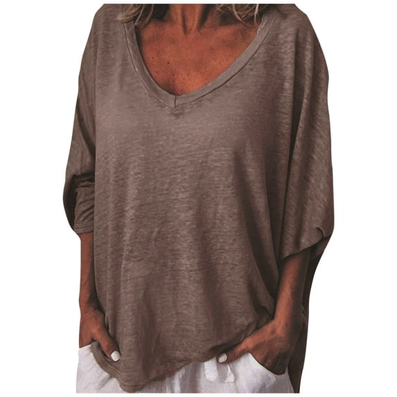 Women's Peach Heart Bat Sleeve T Shirt V Neck Loose T Shirt Womens Neck Tops Long Sleeve Yoga Shirts Women Hiking Shirts Women Short Sleeve Scrub Jackets Casual Women T Shirt Tech Shirt Swim Tops