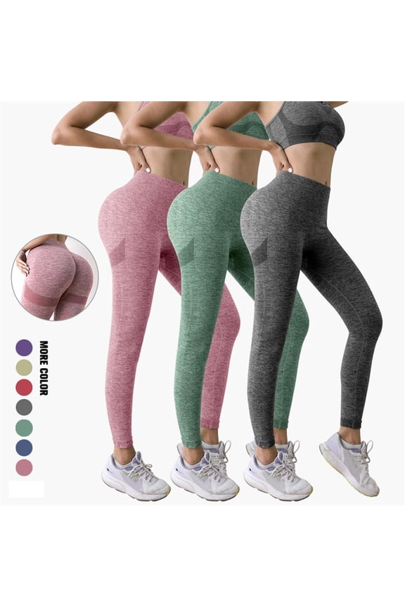 Women's Peach Shaping Fitness Pants Hip Lifting Yoga Workout Tights
