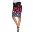 thumbnail image 1 of Women's Peacock Printed Pencil Skirt, 1 of 3