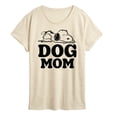 thumbnail image 1 of Peanuts - Dog Mom - Women's Short Sleeve Graphic T-Shirt, 1 of 6