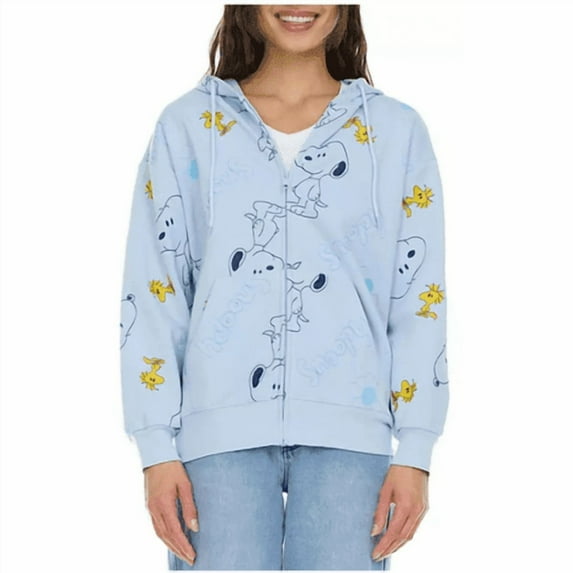 Women's Peanuts Snoopy Embroidered Jacket X-Small