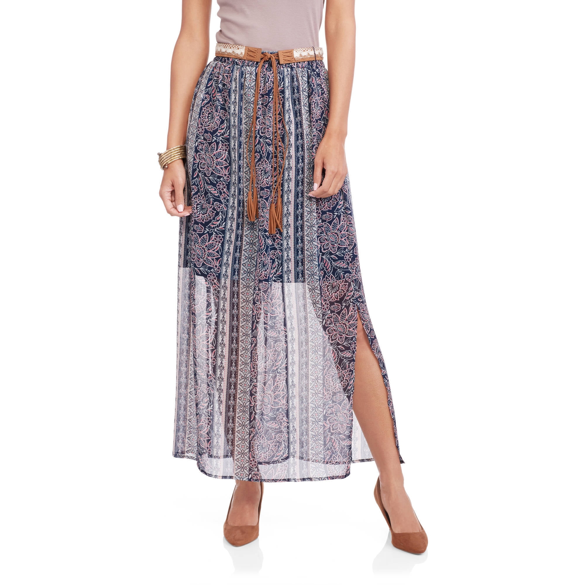 Women's Peasant Maxi Skirt