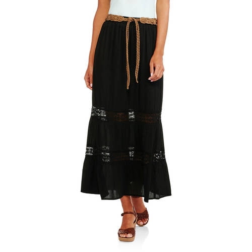 Women's Peasant Maxi Skirt