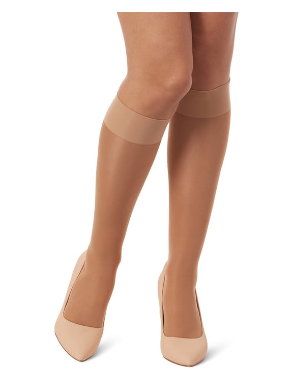 Women's Perfect 40 Semi-Opaque Knee High Sock - Womens - Female, One Size, Nude