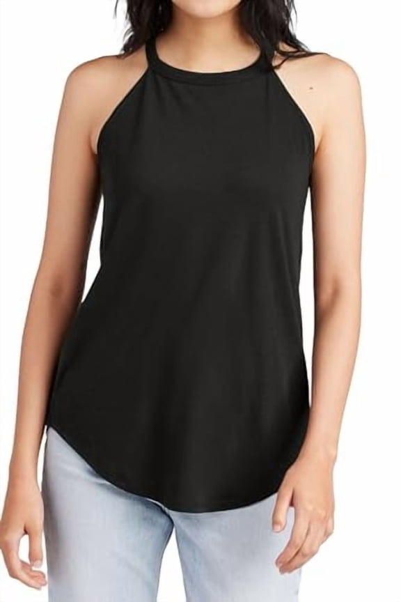 Women’s Perfect Tri Rocker Tank-M_Black