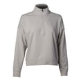 thumbnail image 1 of Independent Trading Co. EXP15WPQ Women's Perform Quarter Zip-Smoke-M, 1 of 1