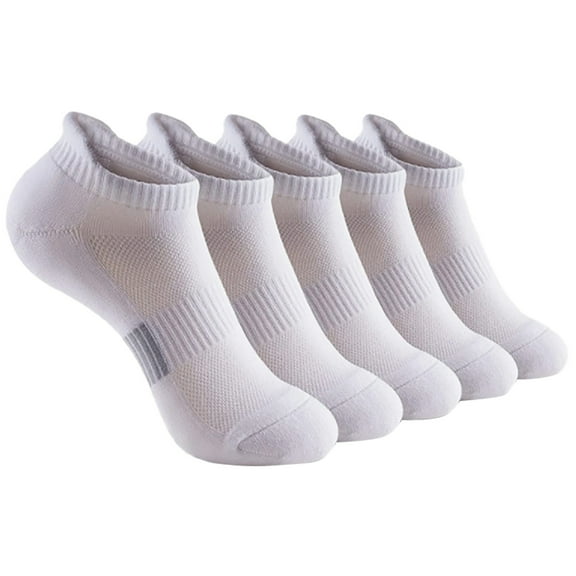 Women's Athletic Socks Enhanced for Badminton Running Outdoor Sports with Thickened Breathable Towel Bottom Design