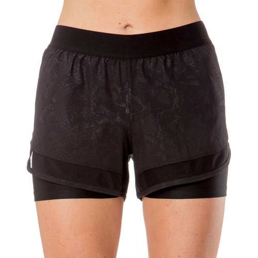 Women's Performance DoubleLayer Workout Short With PowerMesh Lining