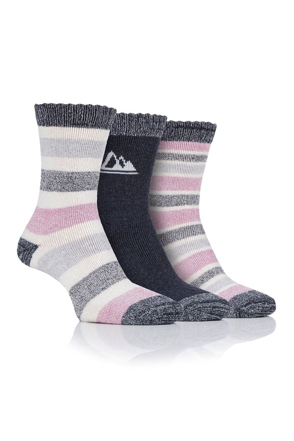 Women's Performance Polyester Stripe Boot Sock