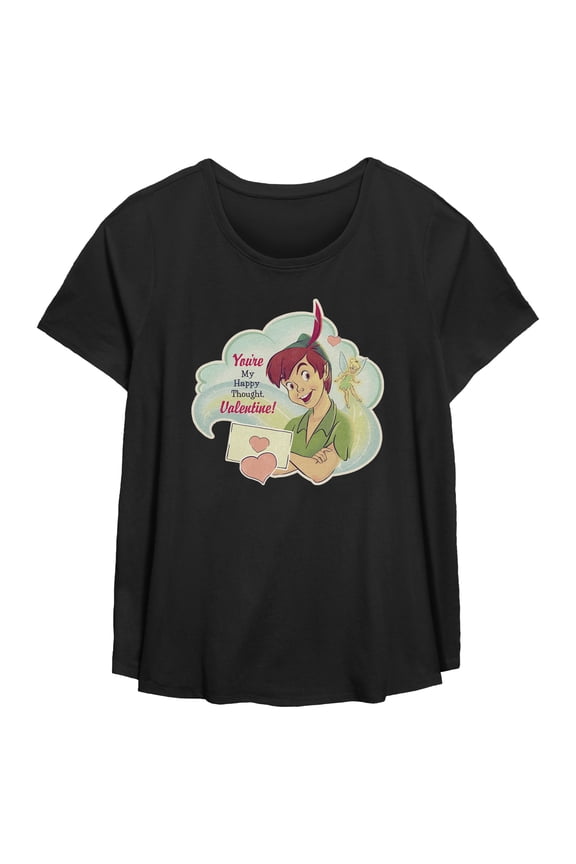 Women's Peter Pan You're My Happy Thought Graphic T-Shirt