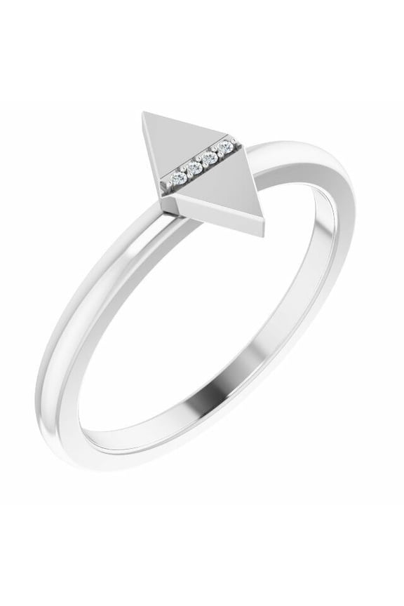 Women's Petite Diamond Engagement Ring, Kite Shape Ring, 1.6 Ct Simulated Diamond, 925 Sterling Silver, Unique Geometric Wedding Diamond Ring, Bridesmaid Gifts