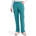 thumbnail image 1 of Women's Petite EDS Signature Scrubs Drawstring Cargo Pant, Teal Blue, Small/Petite, 1 of 9