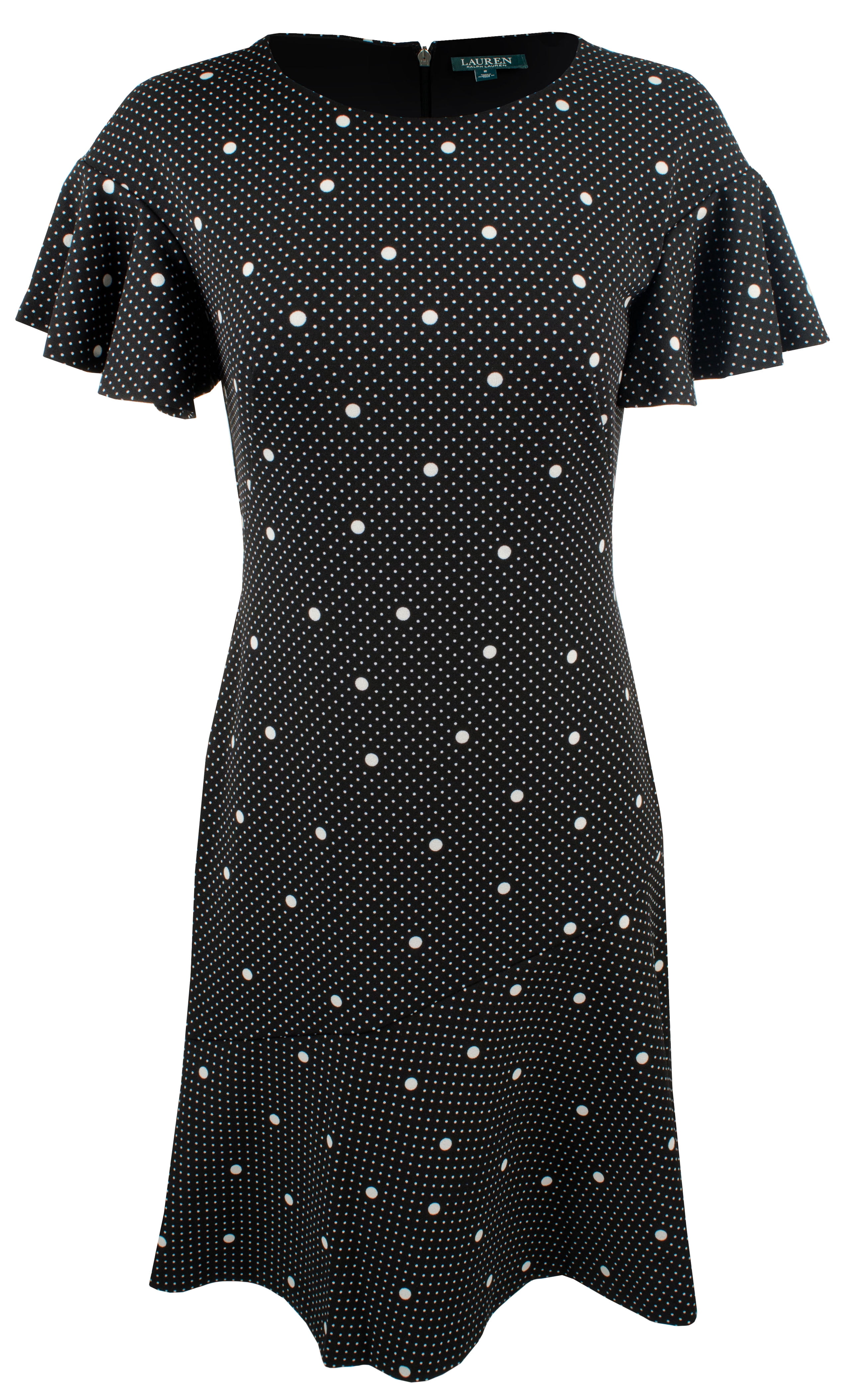petite fit and flare midi dress Ming Wang Linear Knit Fit And Flare Midi Dress main image 0