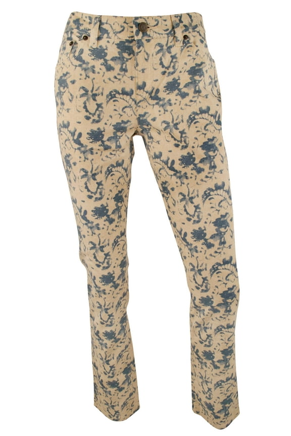 Women's Petite Modern Straight Ankle Jeans Pants-BM-14P