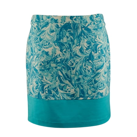 Women's Petite Patterned Mini Skirt-4P