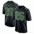 thumbnail image 1 of Women's Philadelphia Barkley 26 Black/Kelly Green Fashion Stitched T-Shirts Sports Player Game Top, Large, 1 of 1