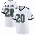 thumbnail image 1 of Women's Philadelphia Dawkins 20 White Stitched T-Shirts Sports Player Game Top, Medium, 1 of 1